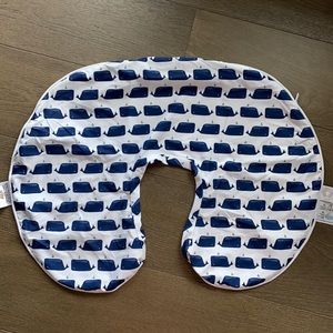 Whale anchors boys boppy pillow cover